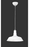 Sospensione Pagoda Will 1xE27 Bianco 36 cm Trio Lighting