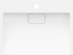 Mexen Ava lavabo da appoggio in conglomerato 1/O 50 x 38 cm, bianco - 23015001