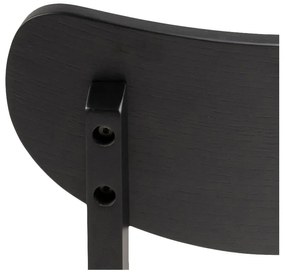 Sedia da pranzo nera Roxby - Actona