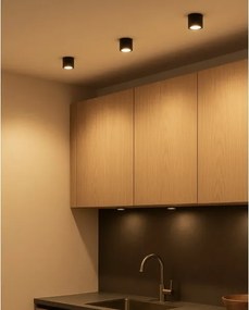 Faretto LED/5W/230V 3000/4000/6400K Ø 7,5 cm nero