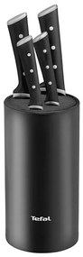 Tefal - Set di 4 coltelli da cucina con supporto ICE FORCE