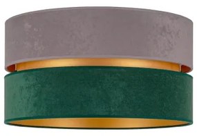 Duolla - Plafoniera DUO 1xE27/15W/230V diametro 40 cm grigio/verde/oro