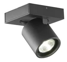 Light Point - Focus 1 LED Plafoniera 3000K Nero LIGHT-POINT