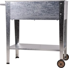 Cassetta rialzata per coltivazione con rotelle Lavandia - Garden Pleasure