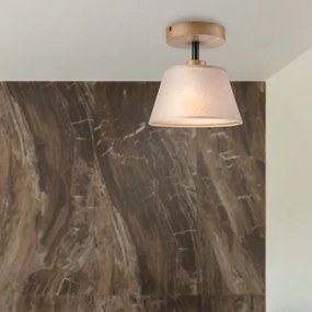 Lampadario ANTONIO 1xE14/60W/230V beige a soffitto