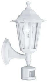 EGLO 22464 - Lampada da esterno con sensore LATERNA 5 1xE27/60W/230V