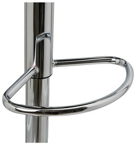 Sgabelli da bar bianchi ad altezza regolabile in similpelle in set di 2 (altezza seduta 93 cm) - Casa Selección