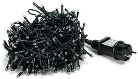 Aigostar - Catena LED natalizia da esterno 400xLED/8 funzioni 23m IP44 bianco caldo