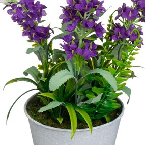 Pianta di lavanda finta (altezza totale 30 cm) Lavender – Casa Selección