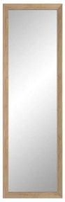 Specchio da parete con cornice marrone, 47 x 147 cm Paris - Styler