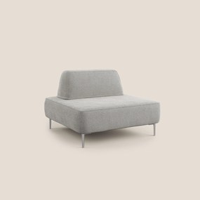Newton poltrona modulare con schienali movibili T07 grigio