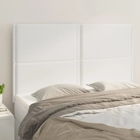 Testiere 4 Pz Bianche 72x5x78/88 Cm İn Similpelle /