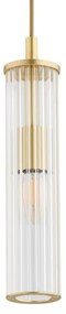 Argon 8489 - Lampadario a sospensione con filo HAMPTON 1xE14/7W/230V oro