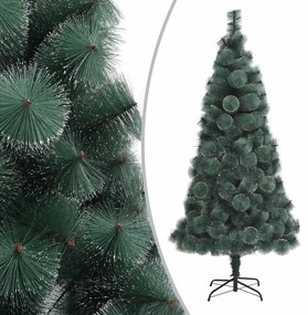 Albero di Natale Artificiale con Supporto in Varianti di Colore e Dimensioni, 180 cm / Verde / PET