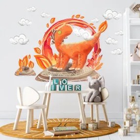 Adesivo murale - Drago di fuoco Ardor | Inspio