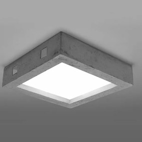 Sollux SL.0995 - Plafoniera LED RIZA LED/18W/230V cemento