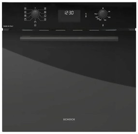 Forno da incasso elettrico multifunzione ventilato  SCHOCK F609 SFS98BK pulizia manuale