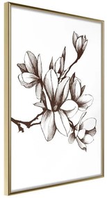 Poster  Fragrant Decoration  Cornice Quadri Cornice d'oro, Larghezza x Altezza Home decor 20x30