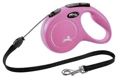 Guinzaglio per Cani Flexi NEW CLASSIC Rosa S