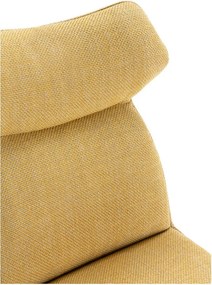 Set di 2 sedie da pranzo color senape Dara - Marckeric