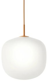 Muuto - Rime Lampada a Sospensione Ø37 Bianco/Arancione Muuto