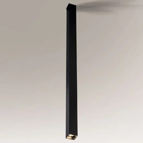 Shilo 1704 - Plafoniera  DOHA 1xGU10/15W/230V nera