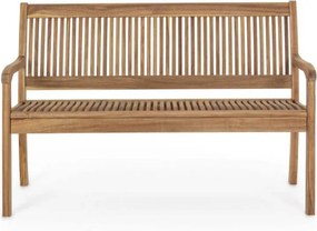 Panca 2 Posti 120x62x88 h cm in Legno Marrone...