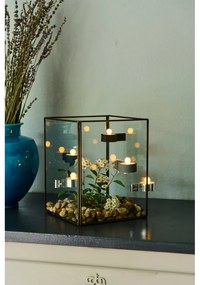 Decorazioni luminose grigie in set di 2 Amalia - Sirius