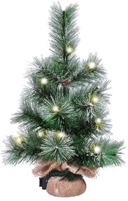 Solight 1V238 - LED Decorazione natalizia da esterno 15xLED/3xAA albero IP44