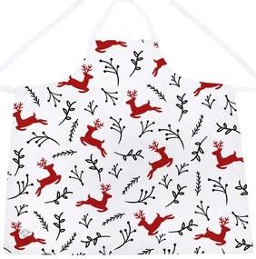 Grembiule in cotone con motivo natalizio They Are Flying - Butter Kings