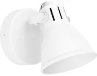 Spot Moderno Seras 1 In Acciaio Bianco 1 Luce Gu10 3W Ip20