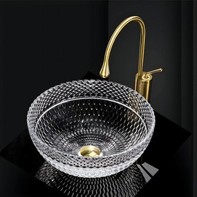 Lavabo da appoggio Rea Sue Transparent