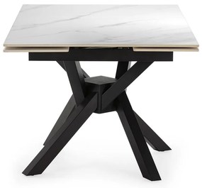 Tavolo da pranzo allungabile con piano aggiuntivo in pietra 90x150 cm Arlene - Marckeric