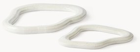 Set di 2 sottobicchieri fatti a mano Nordic Vanilla