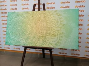 Stampa su tela – Mandala decorativa
