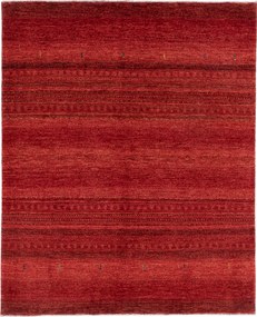 Loribaft Tappeto persiano 190x160 Rosso (Iran) Annodato A Mano