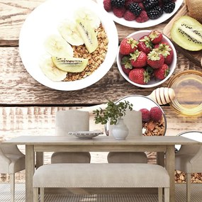 Carta da parati – Colazione sana