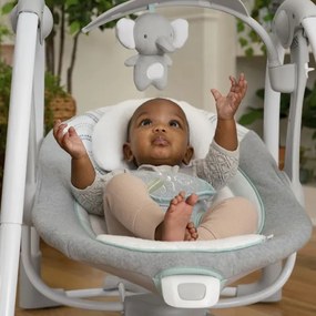 Ingenuity - Altalena vibrante 2in1 SWELL con melodia 4xD + 1xC