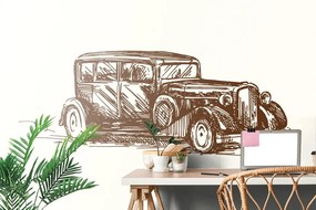 Carta da parati – Auto da corsa retrò