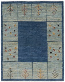 Gabbeh Tappeto persiano 150x190 Blu (Iran) Annodato A Mano