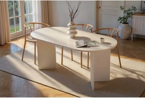 Tavolo da pranzo semilucido 89,5x180 cm Sablin – Kalune Design