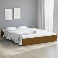 Giroletto Miele in Legno Massello 150x200 cm 5FT King Size 820040