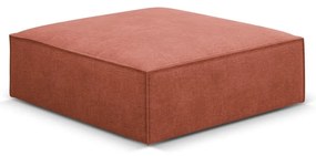 Poggiapiedi rosso Vanda - Mazzini Sofas