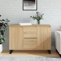 Credenza Rovere Sonoma 104x35x70 cm in Legno Multistrato 827215