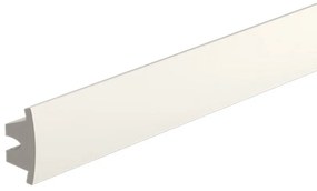 Cornice Pitturabile Bidirezionale Stondata da 2 metri per Strisce LED a parete Selezionare la lunghezza 2 Metri