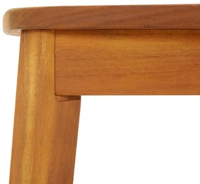 Tavolo da giardino 160x90x75 cm legno massello di acacia