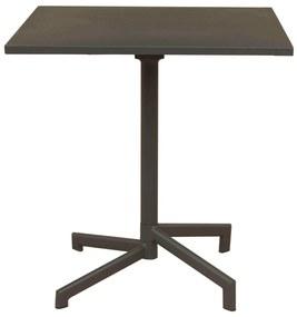 OPERA - set tavolo in metallo cm 70 x 70 x 73 h con 2 poltrone Maris