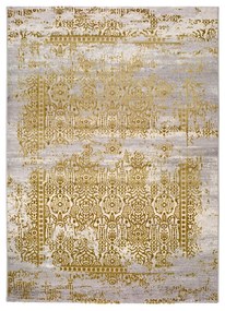 Tappeto grigio e oro , 160 x 230 cm Arabela Gold - Universal