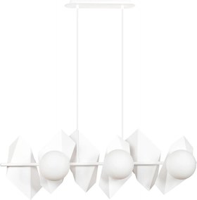 Lampadario a Sospensione DRIFTON 6 BLACK e WHITE Colore Bianco