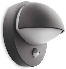 Philips - Applique da esterno con sensore JUNE 1xE27/12W/230V IP44